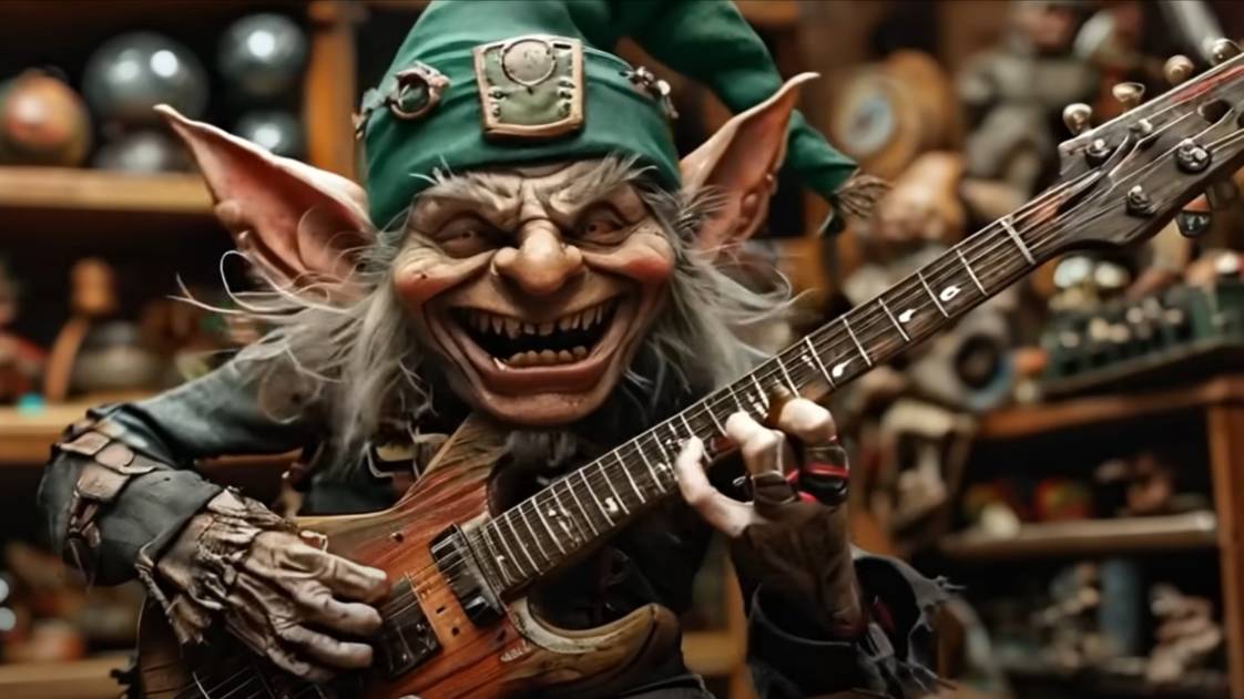 Рождественский Овердрайв | Метал AI Музыкальное Видео