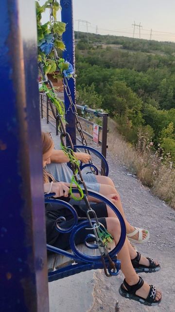 Качели на Сулакском каньоне