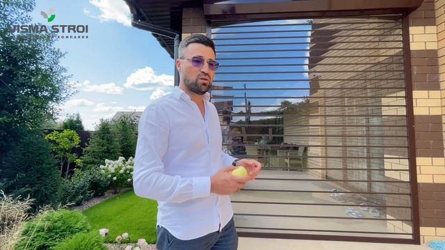 Дом 331 м2 с гаражным боксом, баней