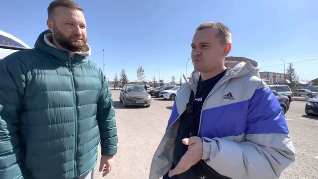 Апрель 2023 Kia CARNIVAL из Казахстана в Москву. Приехали за ним сами с наличкой!