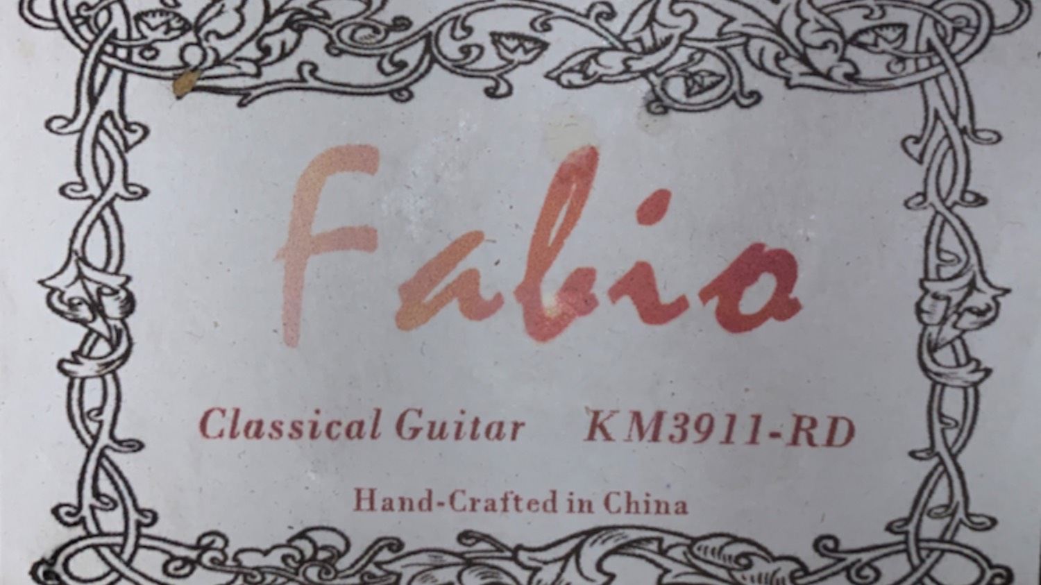 Гитара Fabio KM3911RD - Свадьба