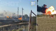 На заправке в Хасавюртовском районе Дагестана произошел взрыв.