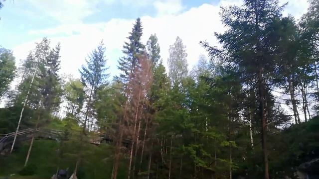 Наше путешествие. Рускеала. Белая гора. Бонус - поезд Деда Мороза. День 1. Часть 5