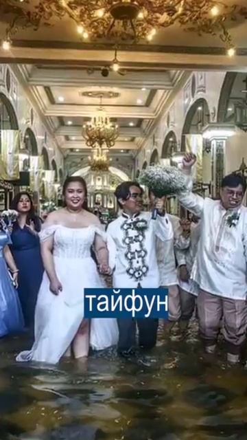 Не Отменили Свадьбу Несмотря на Тайфун