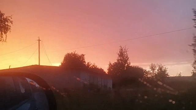 Закат в Сортавале