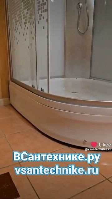 Душевая кабина МОНОМАХ Б/К 120/90/24 L www.vsantechnike.ru обзор