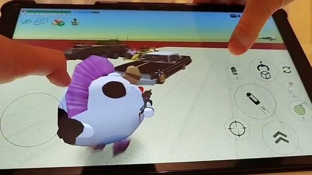 Тестим тачки в Chicken Gun