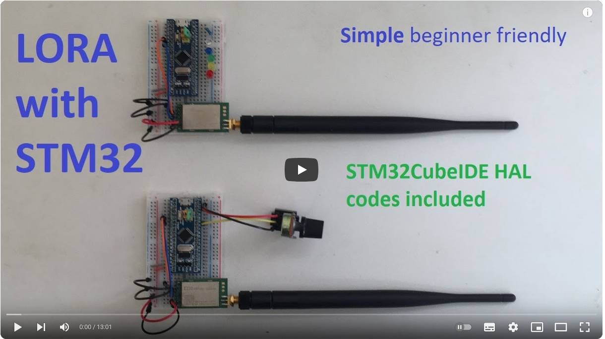 2. Basic Ebyte LORA with STM32