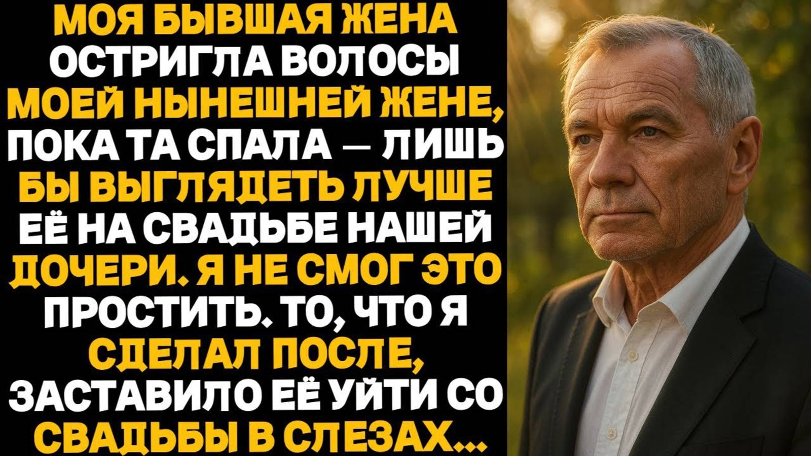 Моя бывшая сбрила волосы с головы моей нынешней жены, пока та спала