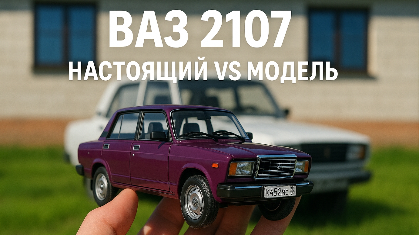 Реальный ВАЗ 2107 Vs МОДЕЛЬ? Про машинки