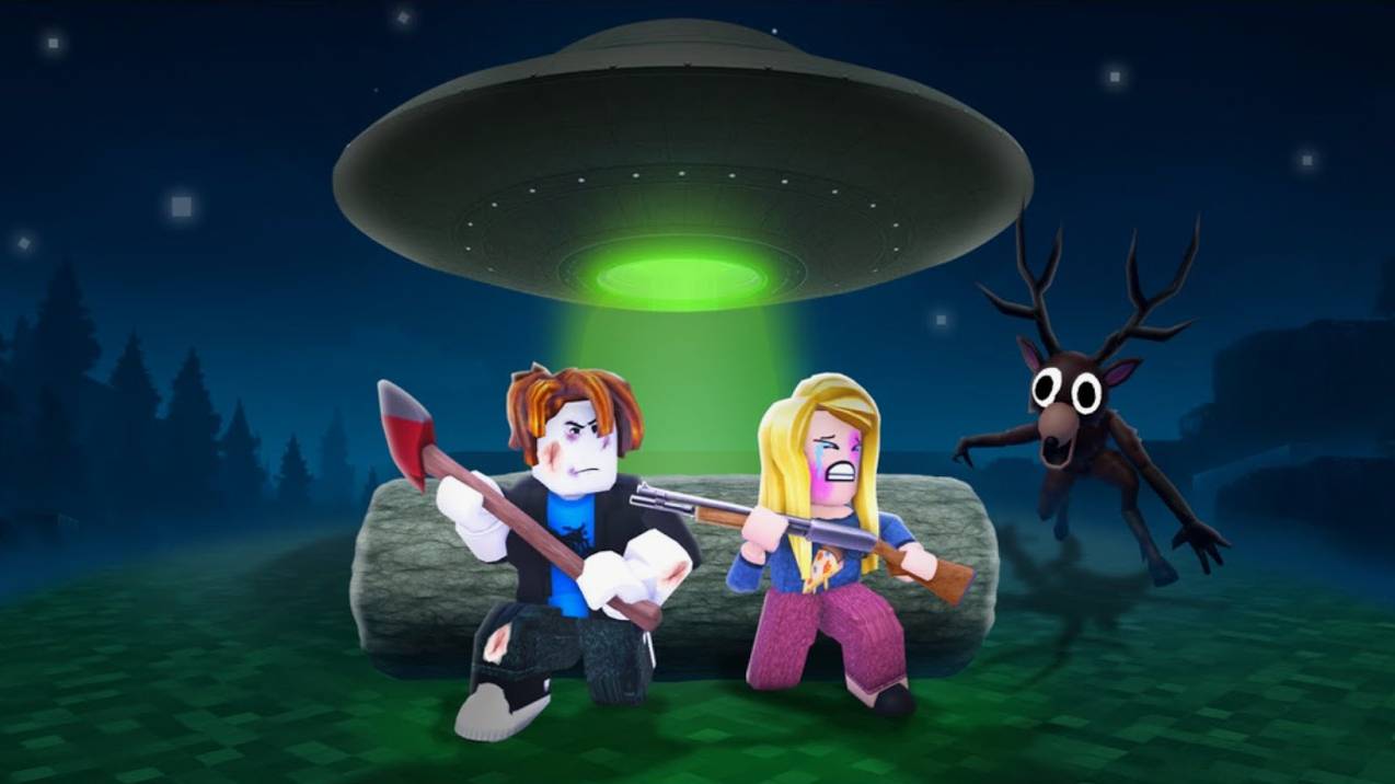 Я играю за инопланитянина в 99 ночей в лесу!