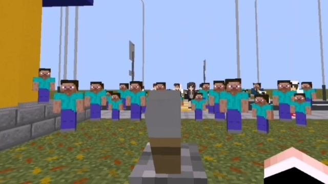 Я ПРИЕХАЛ НА ШКОЛЬНУЮ ЛИНЕЙКУ В МАЙНКРАФТ Рикомпот | Minecraft