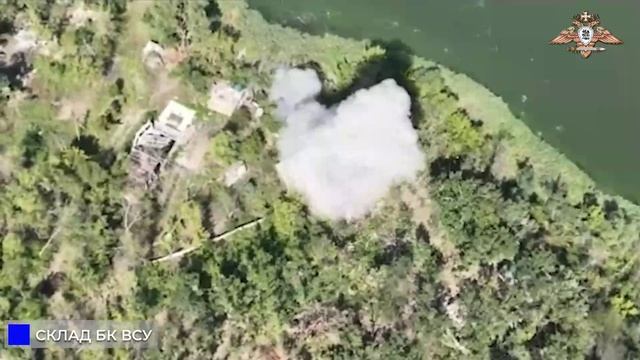🔥☠⚡Разгром склада боеприпасов ВСУ в районе Клебан-Бык