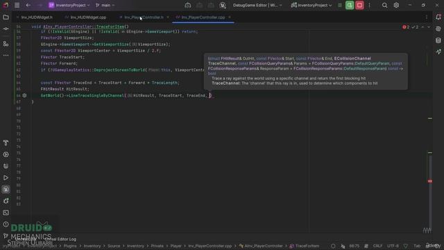 10. Tracing for Items