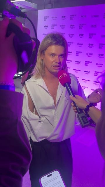 Илья Гуров на Moscow Fashion Week 2025 / показ Angels of Plushenko & Kattes kids / Зал Зарядье