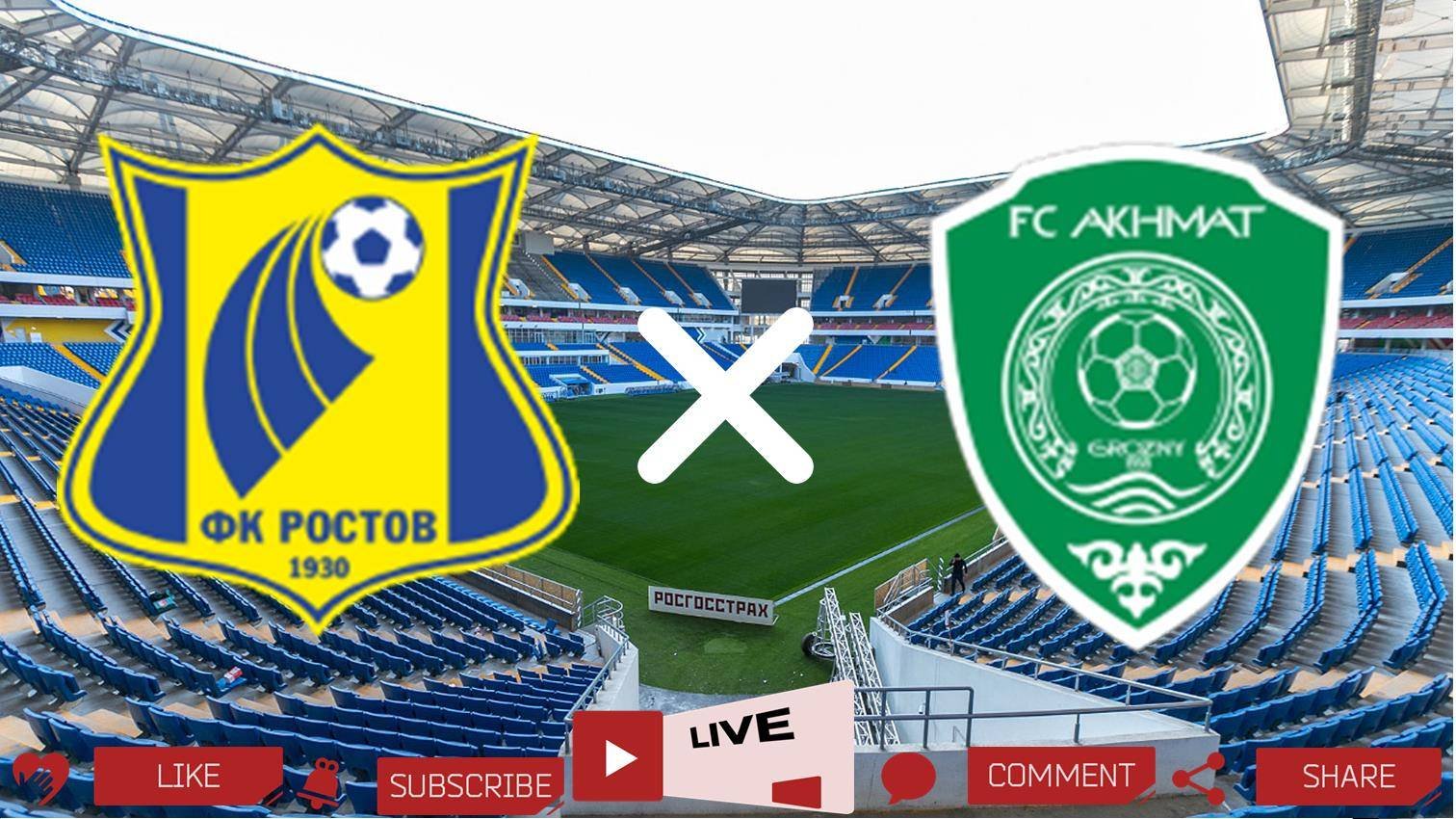 Ростов - Ахмат прямая трансляция