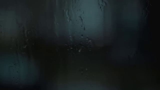 Успокаивающий и снотворный звук дождя ночью (легкий ветерок)