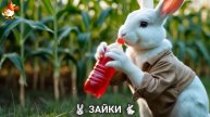 Зая и Зайчата 🐰🐇🐇 Веселые истории из жизни семейства зайчиков (18)