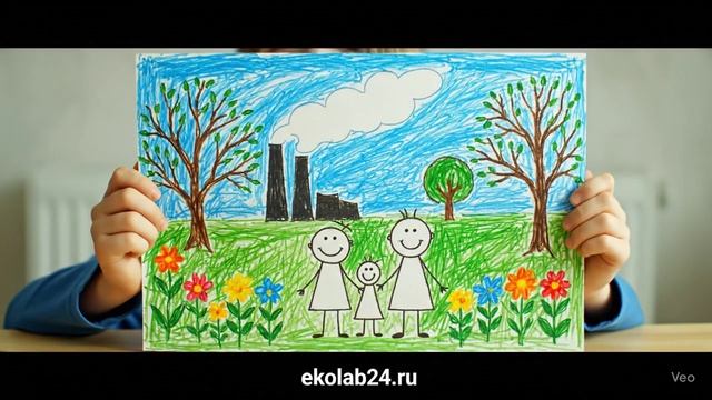 Экология - это  будущее которое мы оставим детям.