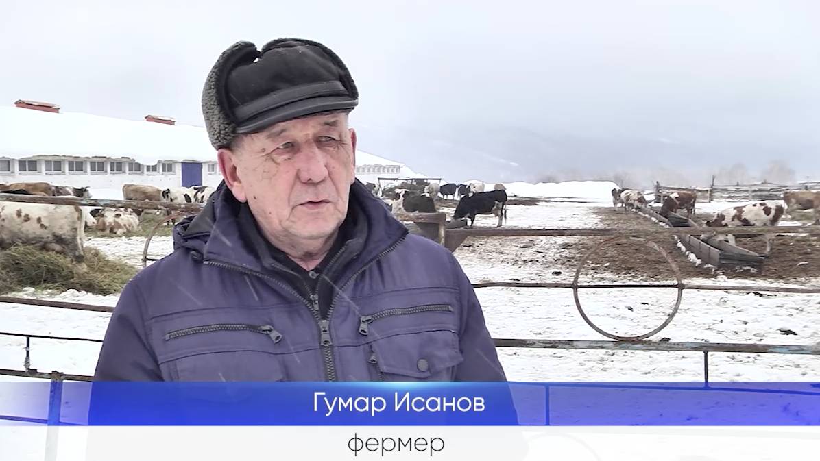 Абитовский фермер Гумар Исанов