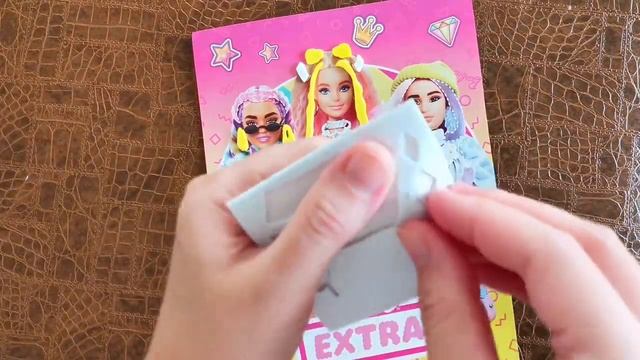 Объёмная аппликация Барби Одень Барби красиво