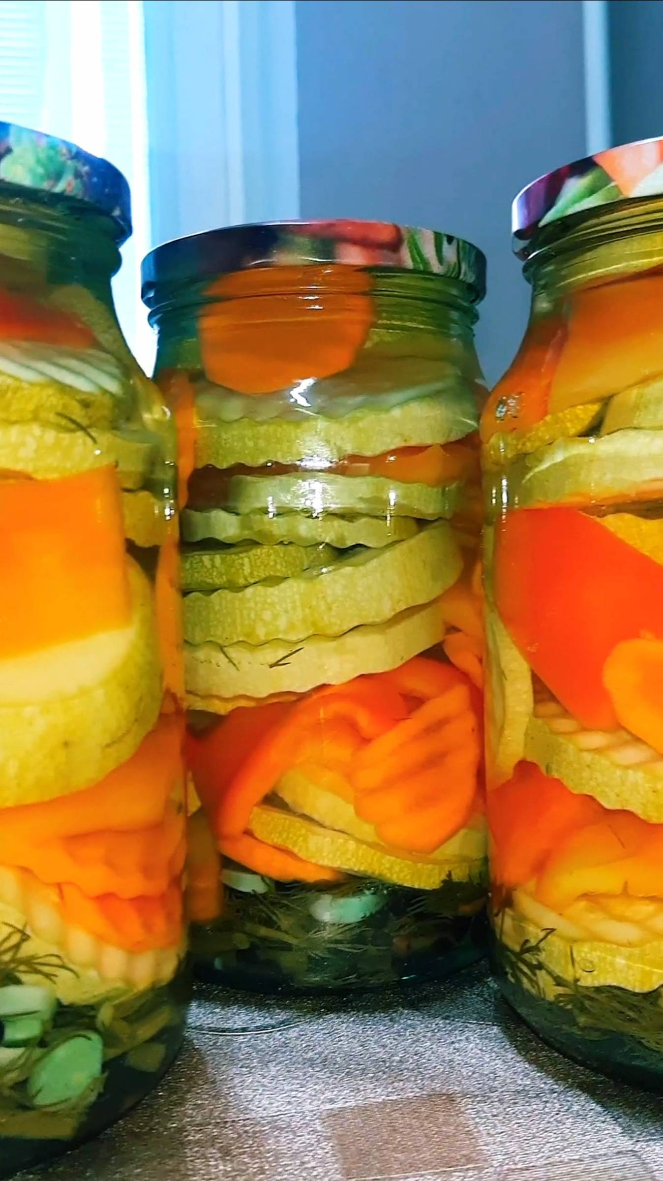 МОИ КАБАЧКИ С БОЛГАРСКИМ ПЕРЦЕМ И МОРКОВКОЙ. ЗАЖИГАЕМ!