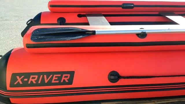X-River Agent 390 с фальшбортом и носовым тентом