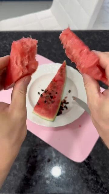 How to remove watermelon seeds easy