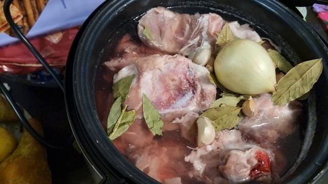 Холодец из костей.