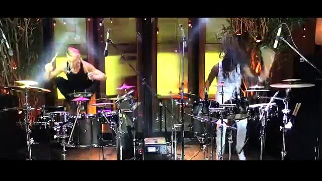 Тандем барабанщиков на мероприятия