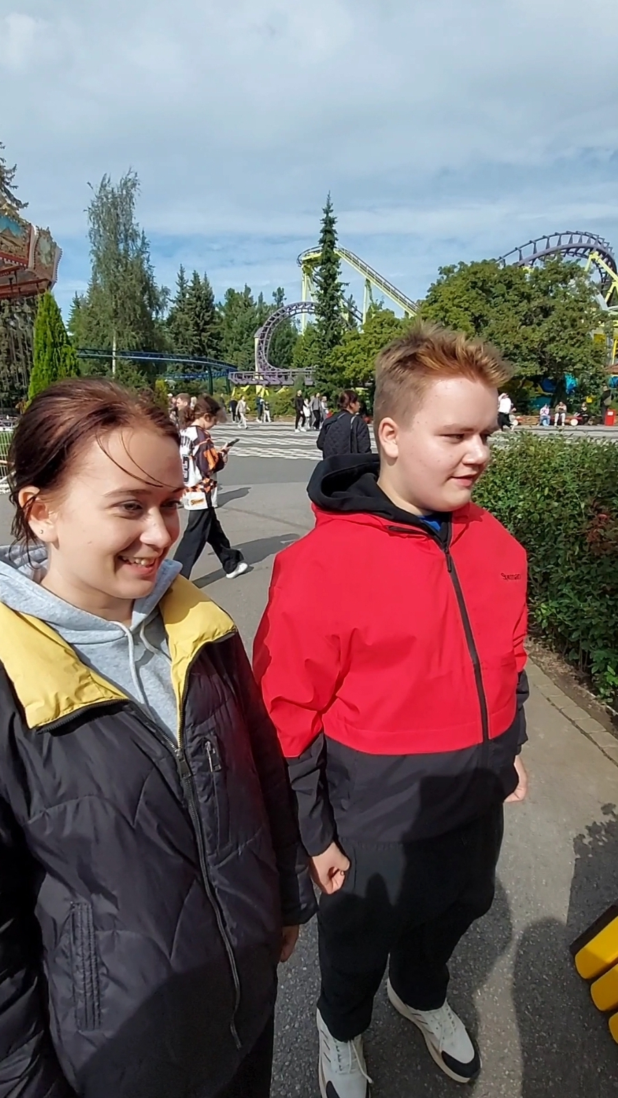 Парк каруселей «ДИВО ОСТРОВ» в Санкт-Петербурге 🔥/Прокатились на Русских горках/Отпуск в Питере 😎