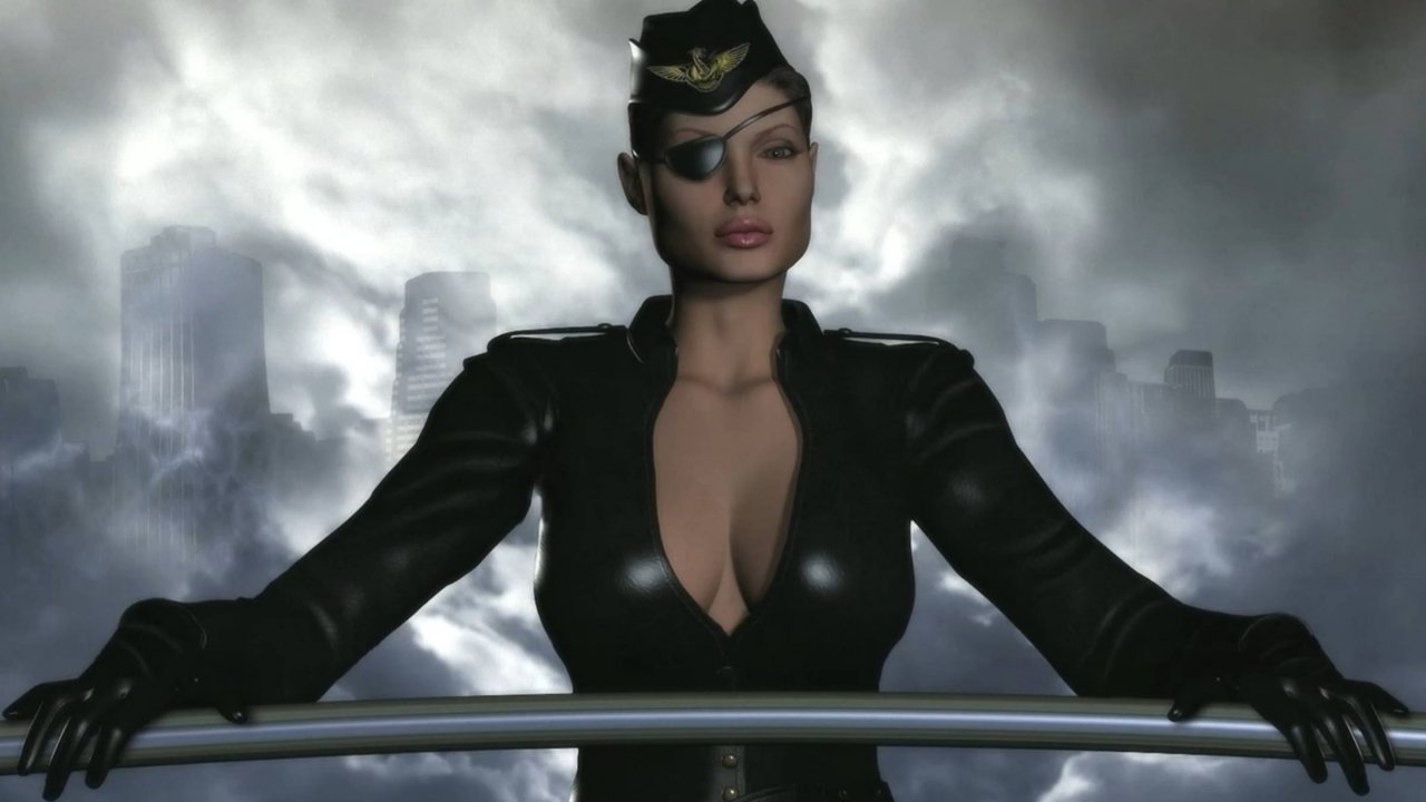 Angelina Jolie - Sky Captain and the World of Tomorrow. Анджелина Джоли, Гвинет Пэлтроу и Джуд Лоу