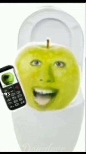 яблоко рыгает