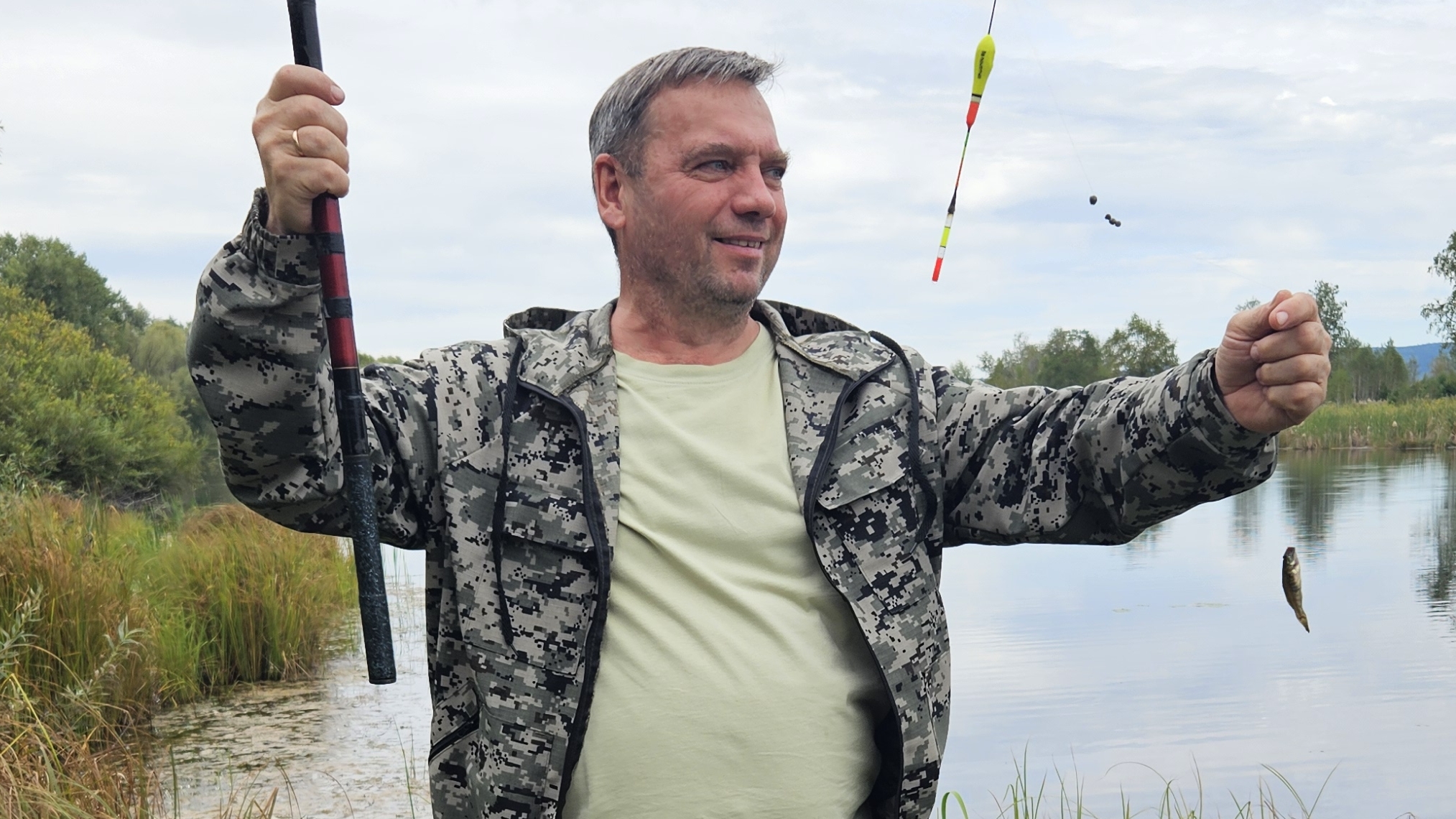 Рыбалка на Енисее