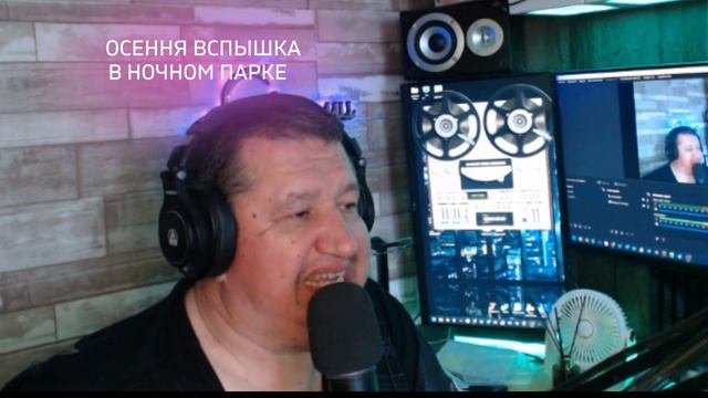 ОСЕННЯЯ ВСПЫШКА В НОЧНОМ ПАРКЕ
