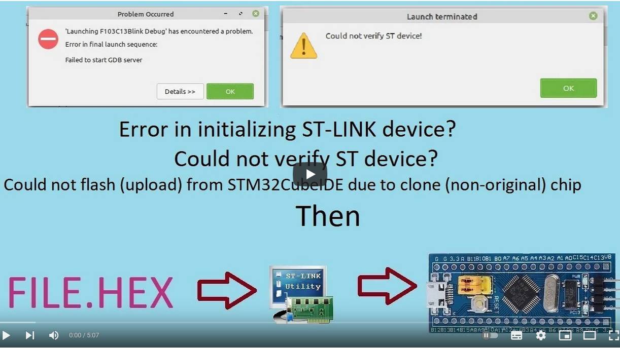 80. Program STM32 using ST-LINK utility