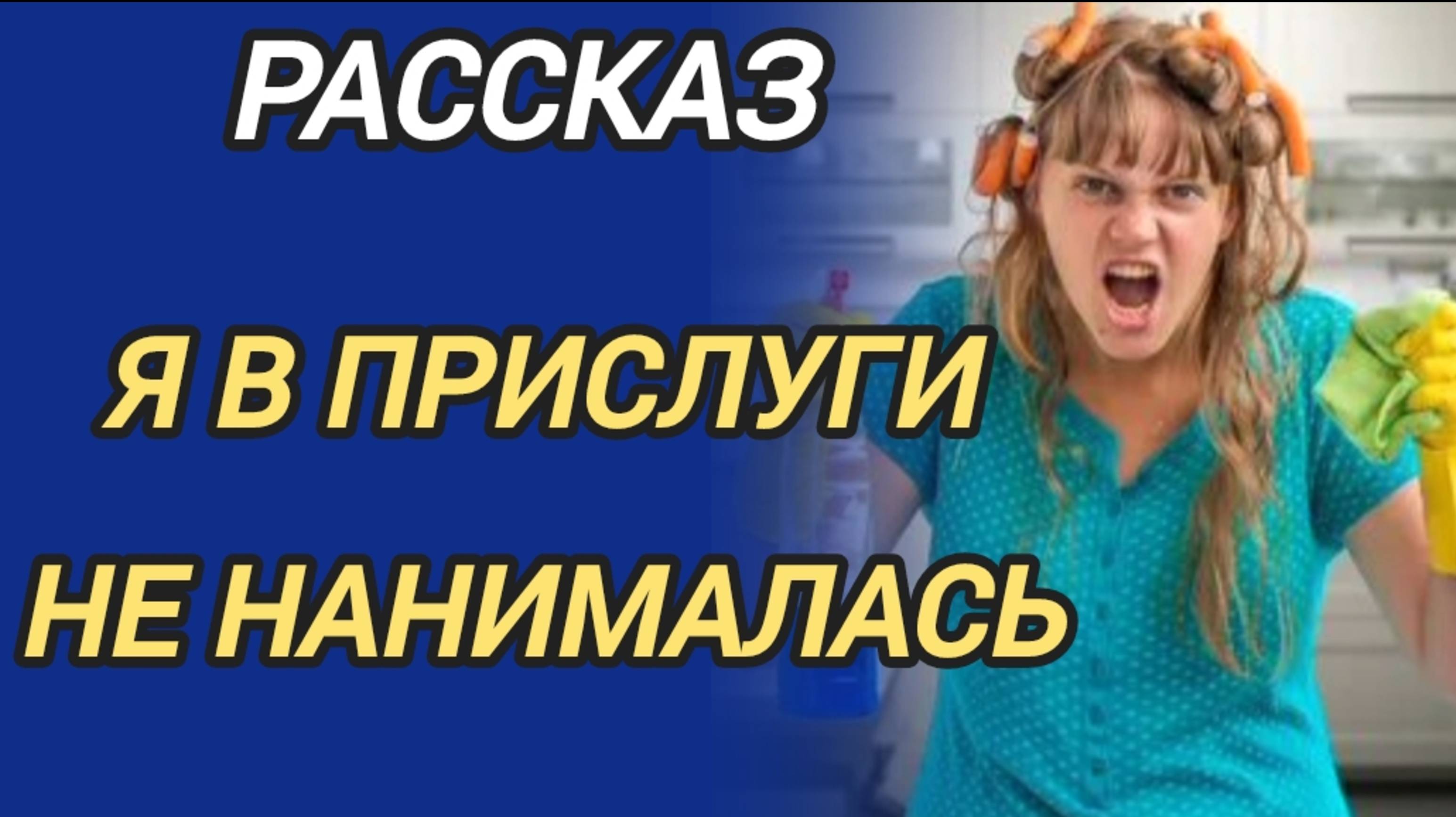 Я В ПРИСЛУГИ НЕ НАНИМАЛАСЬ - рассказ о жадном и хитром муже