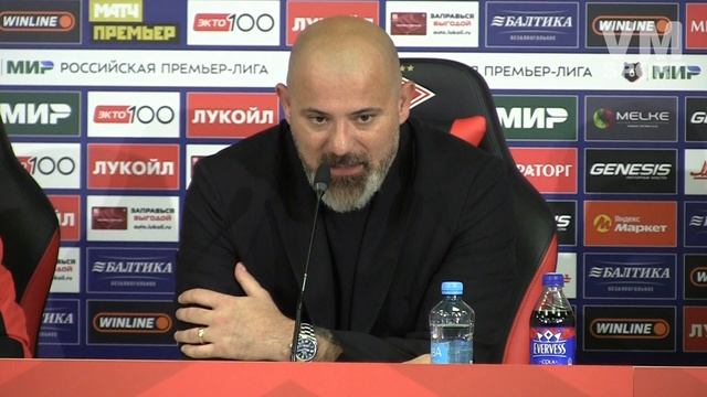 Деян Станкович самокритично оценил игру "Спартака", выигранную после забитого в конце матча пенальти