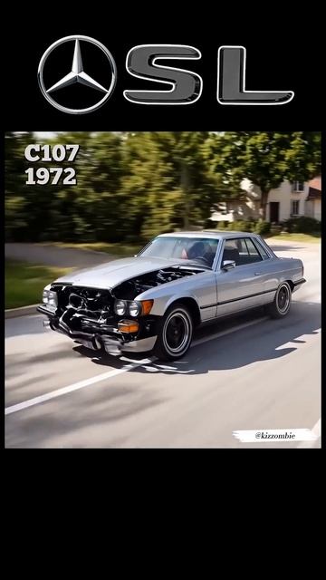 Mercedes-Benz SL-Class (1952-Present) История трансформации автомобиля #Technoyarus