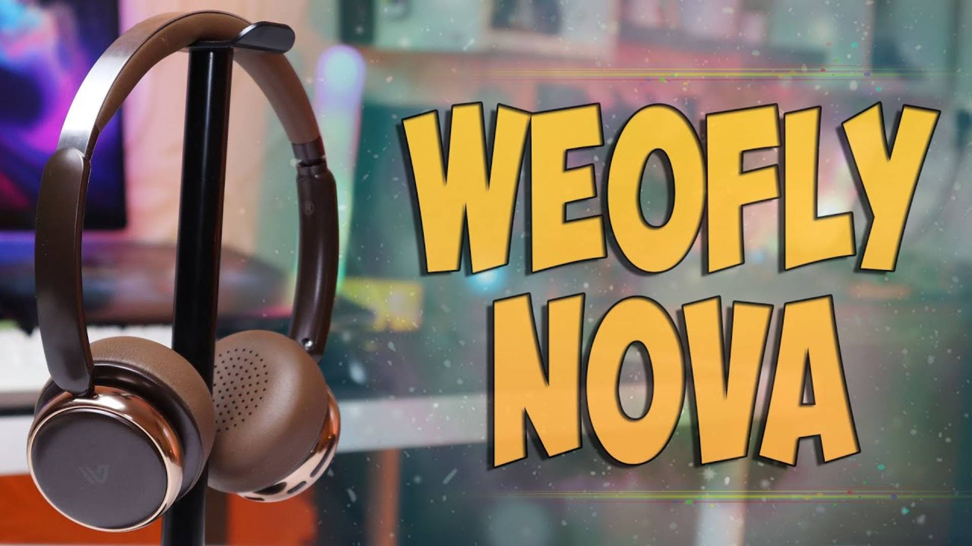 Weofly Nova Обзор новых красивых полноразмерных беспроводных наушников с активным шумоподавлением