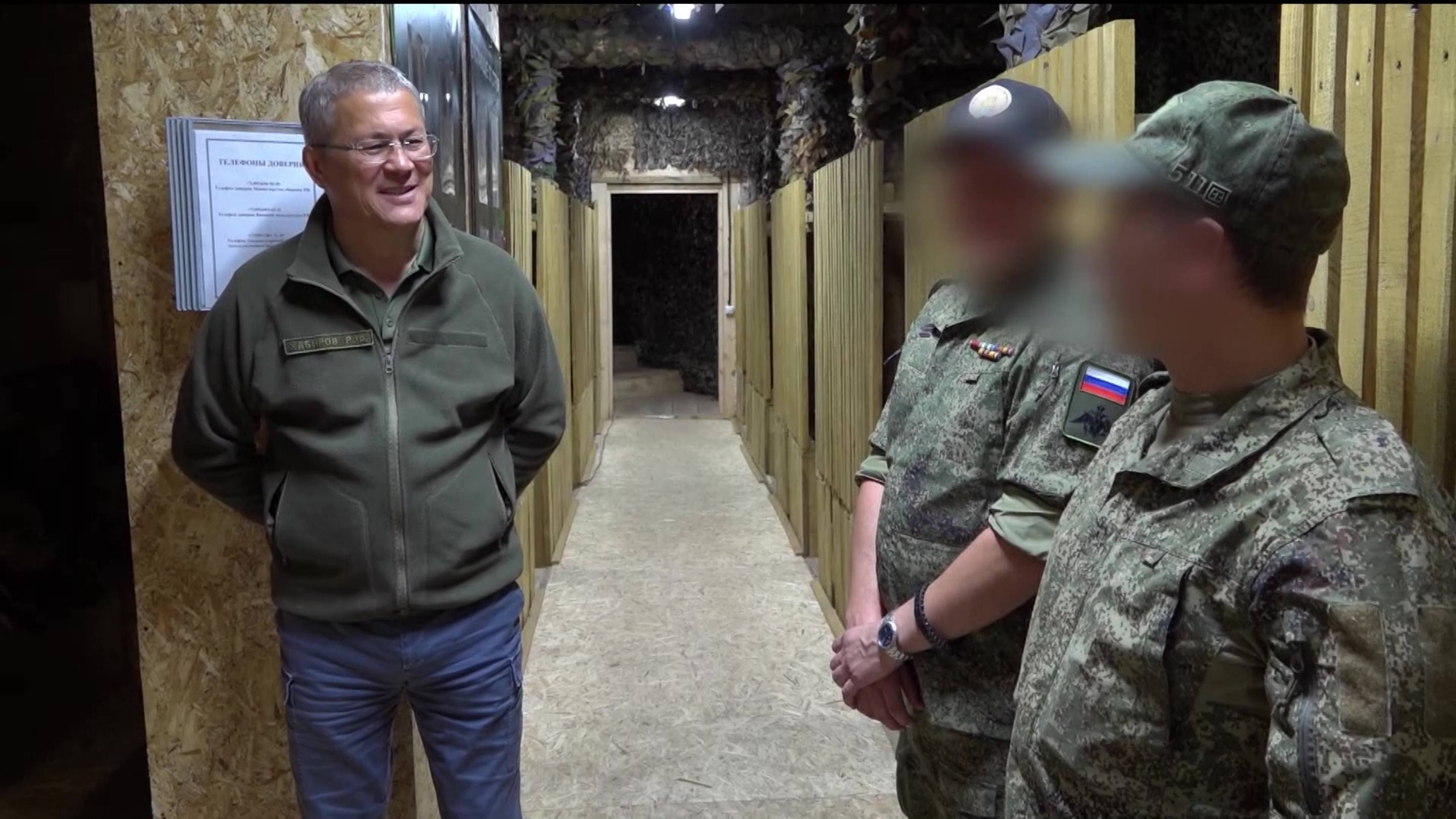 Радий Хабиров в шестой раз встретился с бойцами полка "Башкортостан" в зоне СВО – репортаж «Вестей»