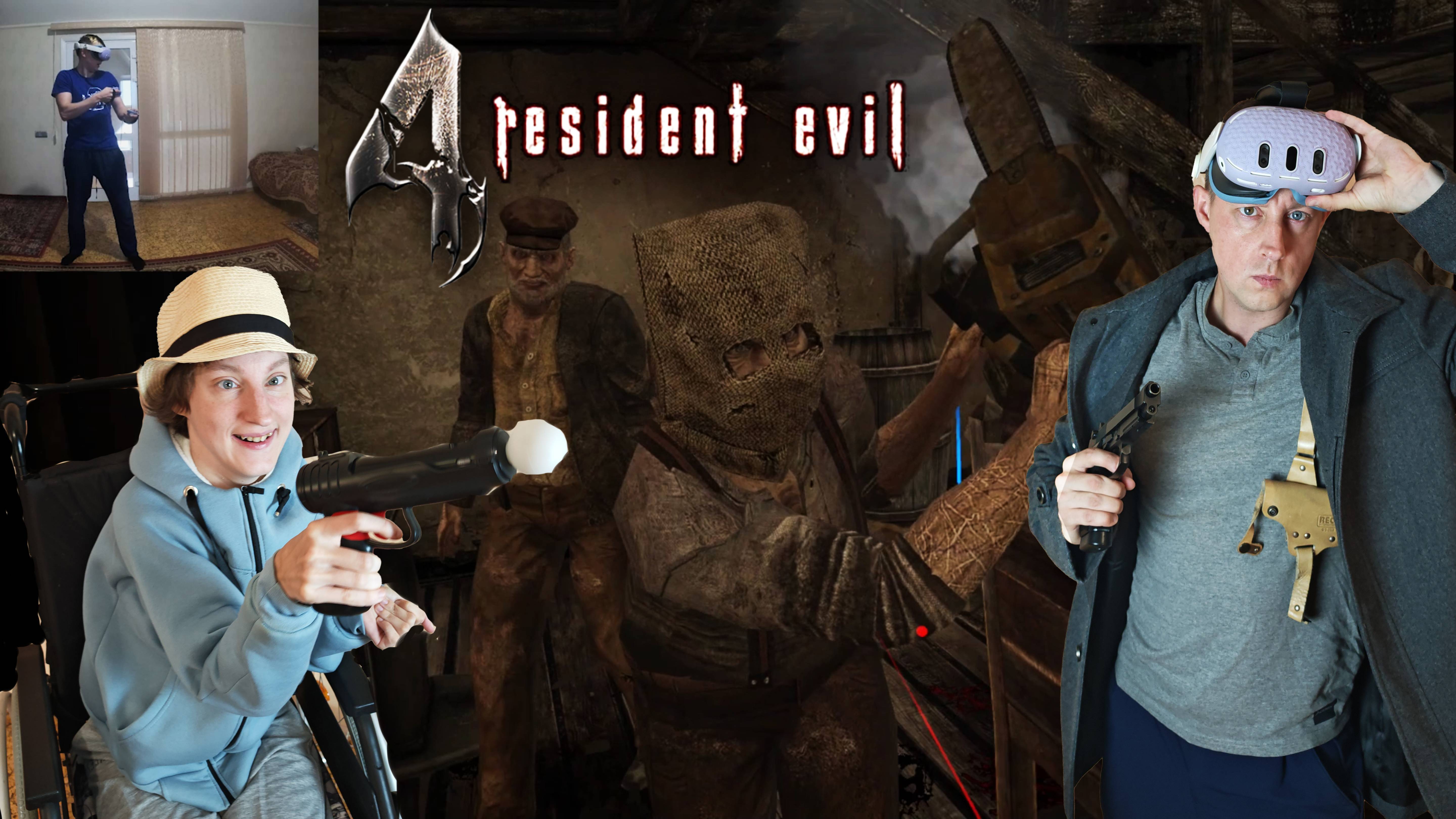 Местные жители не очень рады мне :)№2 ► Resident Evil 4 VR