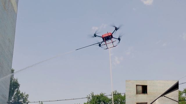 Пожарный дрон КВВ-1