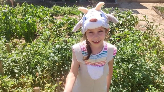 Матыщук Ксения, 5 лет. Н. М. Рубцов "Коза"