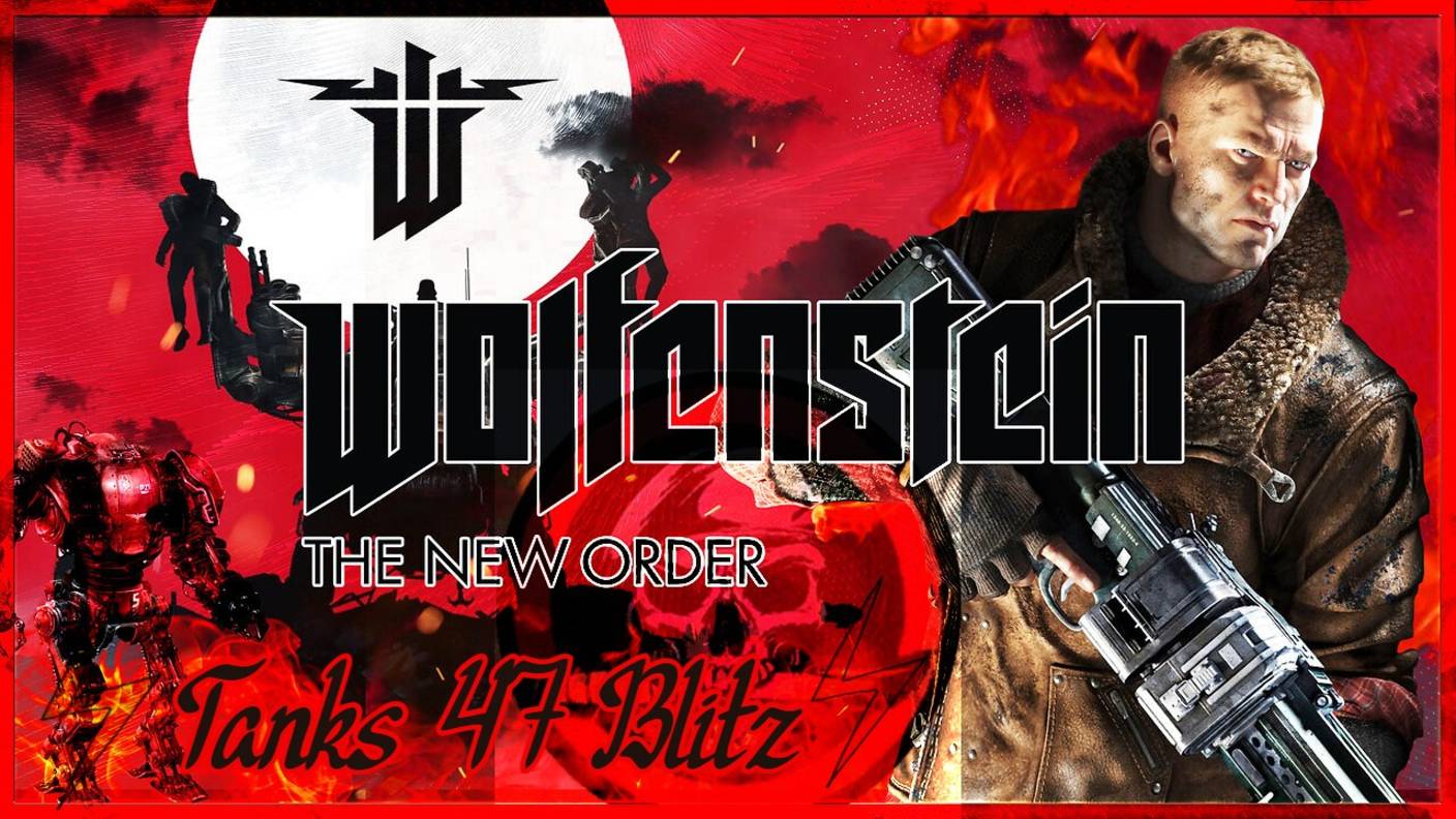wolfenstein: the new order-убить БОССА робот!!!