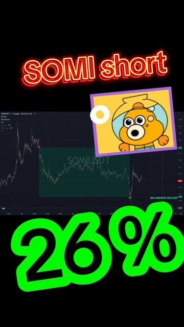 Шорты на крипте: +2% по M, +1% по TA и +26% по SOMI к депозиту