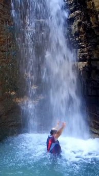 Водопад Гургур недалеко от селения Крыз, Кубинский район Азербайджана. Лето 2025.
#qrız #qrizdehne