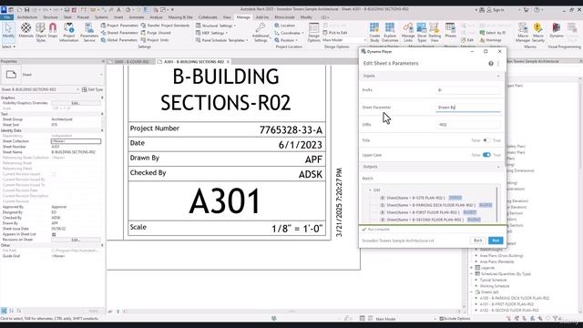 8.4 -Sheet Parameter Writing – Adding Prefixes and Suffixes