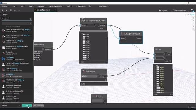 8.5 -Element Selection in Player – Using Select Node