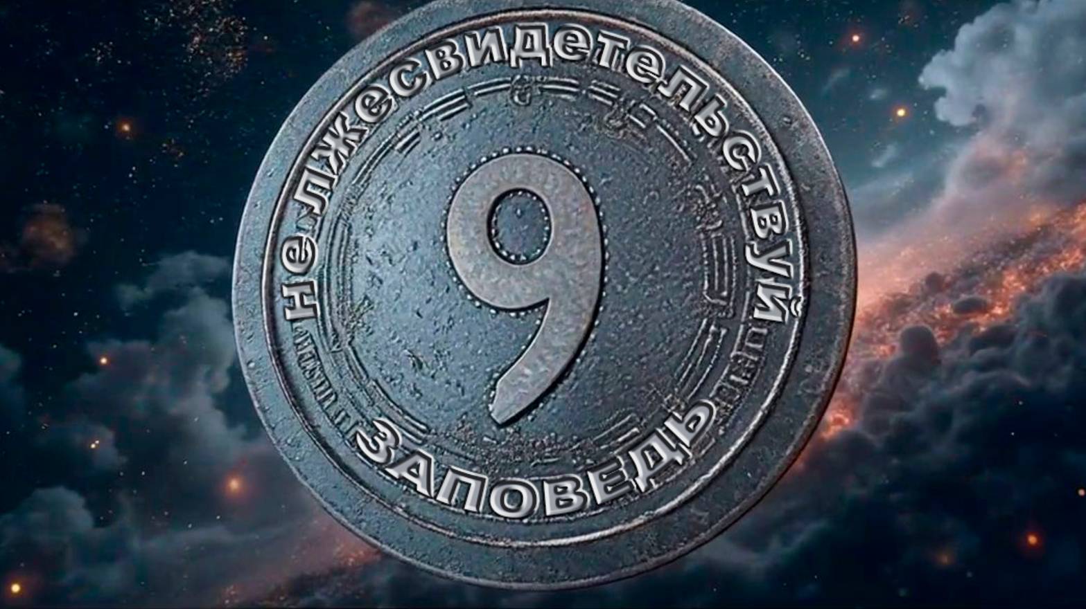 Не лжесвидетельствуй.